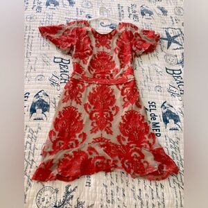 For love and lemons lace overlay dress. Size small.